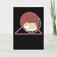 Grappig ontwerp voor hamsters Knaagdier Dwerghamst