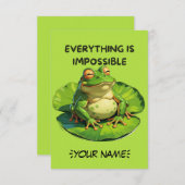 Grappig ontwerp voor Humor liefhebbers en overdenk Bedankkaart (Voorkant / Achterkant)