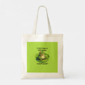 Grappig ontwerp voor Humor liefhebbers en overdenk Tote Bag
