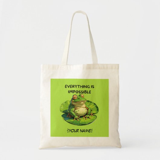 Grappig ontwerp voor Humor liefhebbers en overdenk Tote Bag