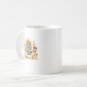 Grappig ontwerp voor koffiemok (Voorkant links)