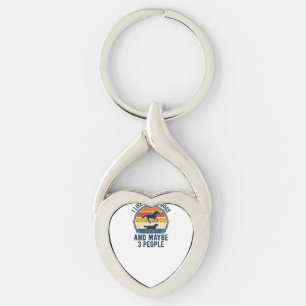 Grappig ontwerp voor paard- en hondenliefhebbers m sleutelhanger