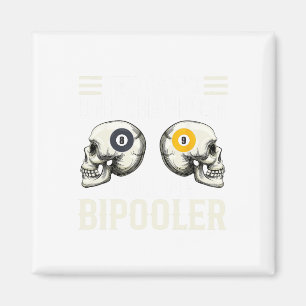 Grappig ontwerp voor poolspelers - voor biljartfan magneet