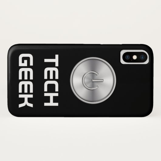 Grappig ontwerp voor tech-geeks Case-Mate iPhone case (Achterkant (horizontaal))