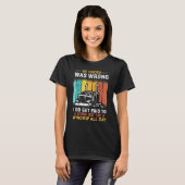 Grappig ontwerp voor vrachtwagenchauffeursliefhebb t-shirt (Voorkant volledig)
