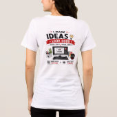 Grappig Ontwerper Design | Grafisch Ontwerper Koff Tri-Blend Shirt (Achterkant)