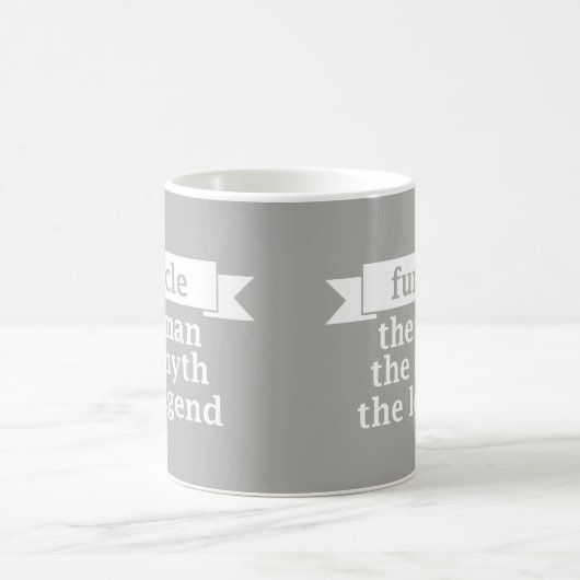 Grappig oom - Fungerend het Man de mythe de legend Koffiemok (Center)