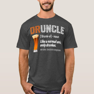 Grappig oomdruncle Definitie als een normaal T-shirt