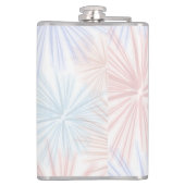 Grappig op 4 juli vuurwerk Beer Onafhankelijkheids Heupfles (Achterkant)