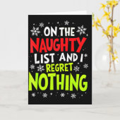 Grappig Op De Lijst Van Stoute En Ik Heb Geen Spij Kaart (Gele Bloem)