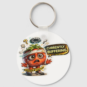 Grappig Op Dit Moment Aan Heten T-Shirt Retro Sa Sleutelhanger