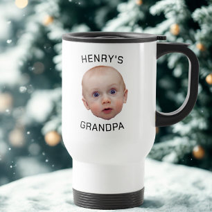 Grappig Op maat gemaakte babygezicht Reisbeker
