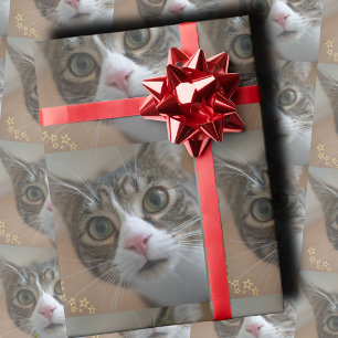 Grappig op maat gemaakte foto cadeaupapier