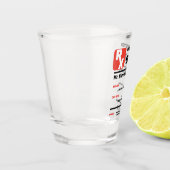 GRAPPIG! 🍋🟩 Op maat gemaakte grap-recept shotgl Shot Glas (Links)