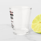 GRAPPIG! 🍋🟩 Op maat gemaakte grap-recept shotgl Shot Glas (Rechts)