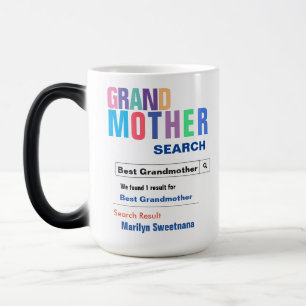 Grappig, op maat gesneden grootmoeder-cadeau magische mok