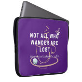 Grappig op zoek naar Muismat Coffee Quote Gel Laptop Sleeve (Voorkant Rechts)