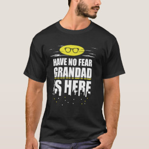 Grappig opa cadeau - geen angst opa is hier t-shirt