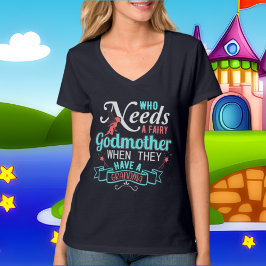 grappig opa Fairy Godmoemwoord T-shirt