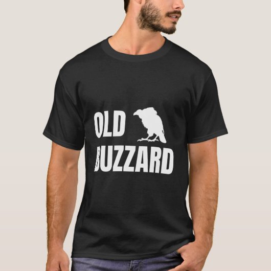 Grappig Opa Oud Buzzard Vogel Oud Man Joke Papa Fa T-shirt (Voorkant)