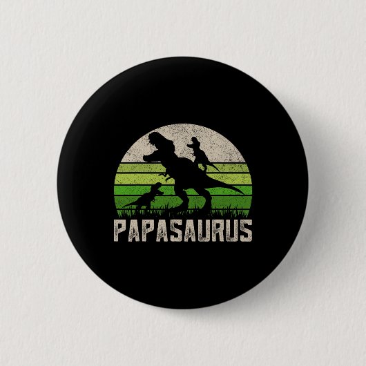 Grappig Opa Shirten Papa Grappig Vaderdag Cadeau Ronde Button 5,7 Cm (Voorkant)