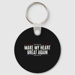 Grappig Open Hart Chirurgie Herstel-Maak Mijn Hart Sleutelhanger