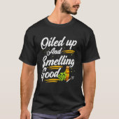 Grappig opgerold en gesmolten goed geluid essentie t-shirt (Voorkant)