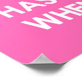 Grappig opgeruimd dat we niet allemaal Princesses  Poster (Hoek)