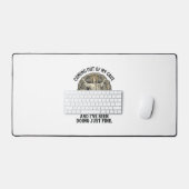 Grappig Opgstanding Grotten Vintage Gravure Shirt Bureaumat (Keyboard & Muis)