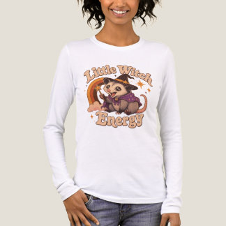 Grappig Opossum Little Witch Energie T-shirt
