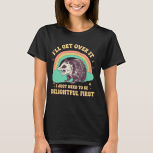 Grappig Opossum T-shirt Dramatisch Maar Charmante