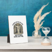Grappig Opstanding Grotten Vintage Gravure Shirt D Fotoplaat (Zijkant)