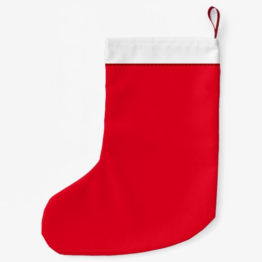 Grappig Oranje Kat met aangepaste tekst Kleine Kerstsok (Achterkant)