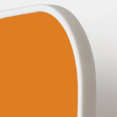 Grappig Oranje Niet in de Keuken Pickleball Paddle (Links Detail)