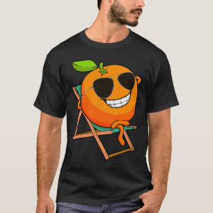 Grappig Oranje ontwerp voor mannen vrouwen Kinder  T-shirt