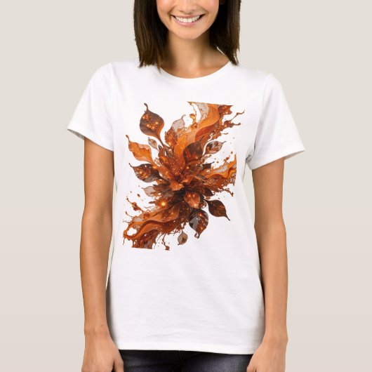 Grappig Oranje ORANJE FLUX Statement T-shirt (Voorkant)