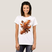 Grappig Oranje ORANJE FLUX Statement T-shirt (Voorkant volledig)