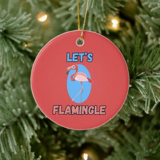 GRAPPIG! Ornament - Let's Flamingle - Flamingo (Boom)
