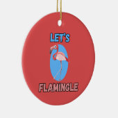 GRAPPIG! Ornament - Let's Flamingle - Flamingo (Rechts)