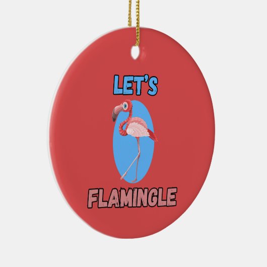 GRAPPIG! Ornament - Let's Flamingle - Flamingo (Rechts)