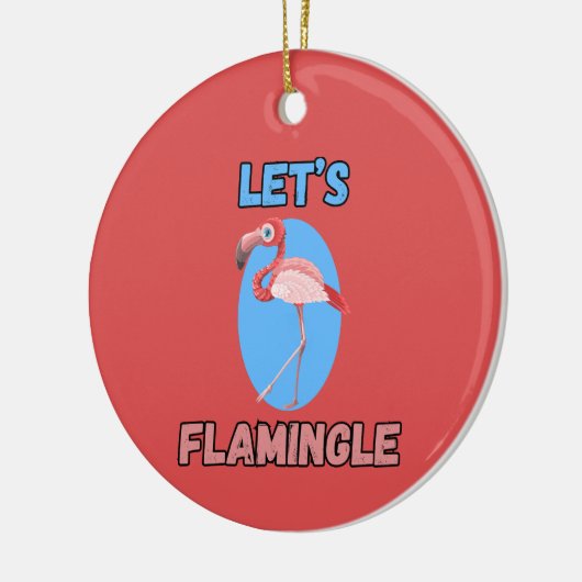 GRAPPIG! Ornament - Let's Flamingle - Flamingo (Links)