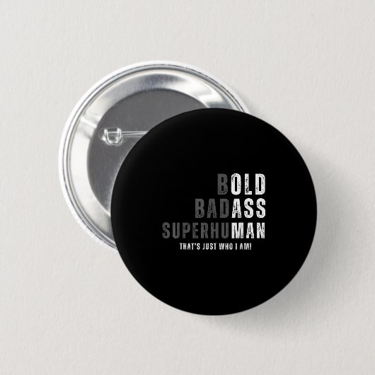 Grappig Oud Man Gag Vaders Dag Verjaardag Ronde Button 5,7 Cm (Voorkant /achterkant)