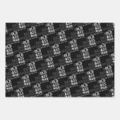 Grappig Oud Man Gezegde Gag Gift Vader Vaderdag Inpakpapier Vel (Voorkant 2)