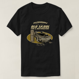 Grappig oud wolherstel om het even welke naamstijl t-shirt