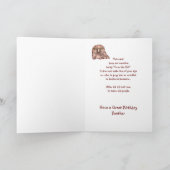 Grappig Oude Leeftijd, over de heuvel, Broer Owl Kaart (Binnen)