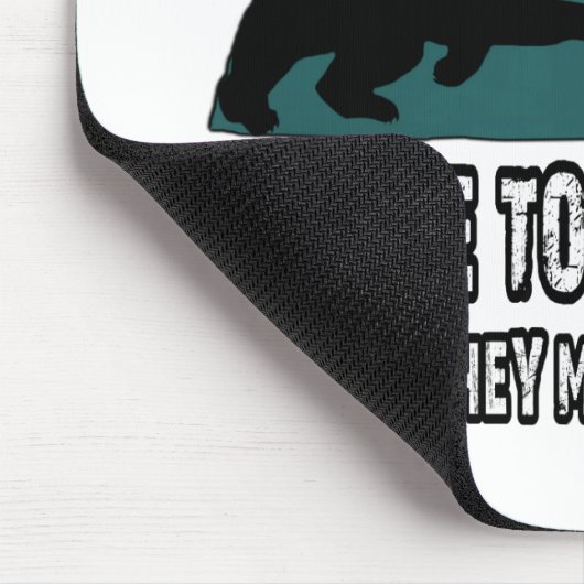 Grappig oude mensen muismat (Hoek)