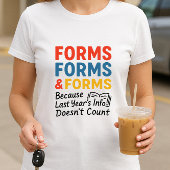 Grappig Ouder Shirt; Leuke School Paperwork Ouder T-shirt