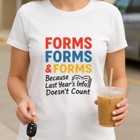 Grappig Ouder Shirt; Leuke School Paperwork Ouder T-shirt