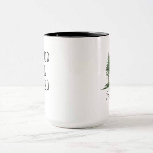 Grappig ouder worden Aangepast 80e verjaardagscade Mok (Midden)