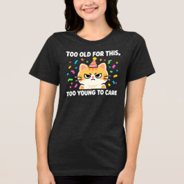 Grappig ouder worden verjaardagsfeestje T-shirt